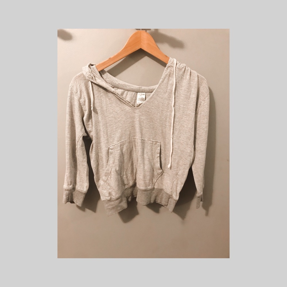 Cropped hoodie